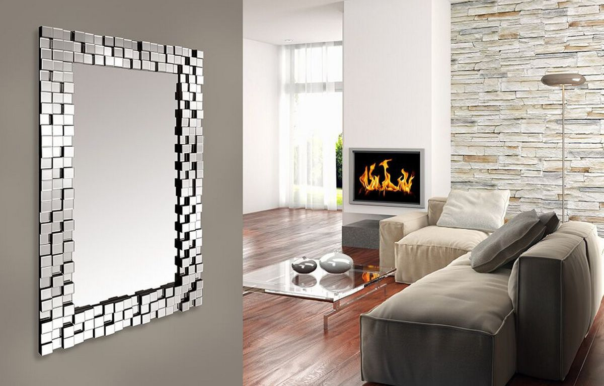 Lustro Victoria w lustrzanej ramie. | Dekoracje \ Lustra