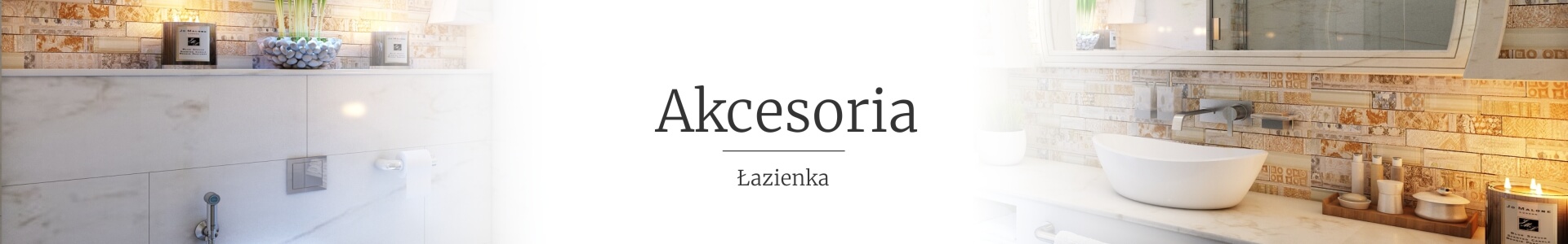 Akcesoria łazienkowe - Lilak