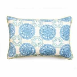 Poduszka dekoracyjna z wkładem Ornaments Blue 40 x 60 cm We Love Beds