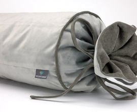 Wałek poduszka z wkładem Silver Candy 20 x 58 cm We Love Beds