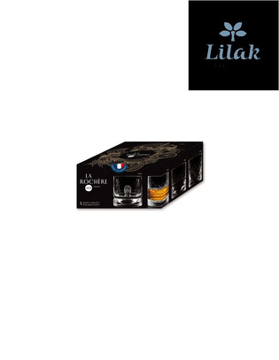 Szklanka Whiskey - kpl.4 szt La Rochere 