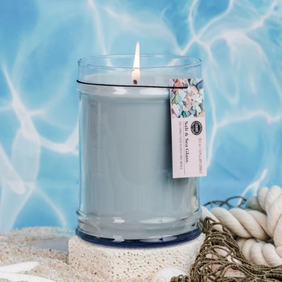 Świeca zapachowa 524 g Salt & Sea Glass Bridgewater Candle