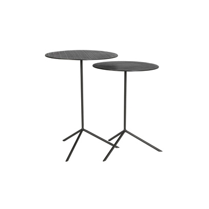 Stoliki PELARCO S/2 Ø36x48+Ø39x52 cm Light & Living