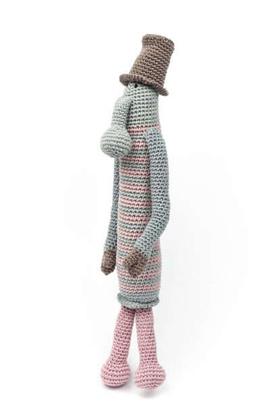 Trąbalin niebieski H37 cm