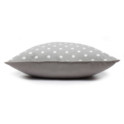 Poduszka dekoracyjna z wkładem Dots Grey 40 x 60 cm  We Love Beds