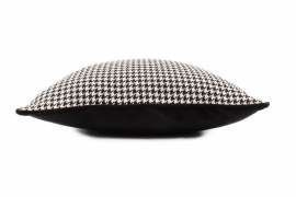 Poduszka z wkładem Check Black 40 x 60 cm We Love Beds
