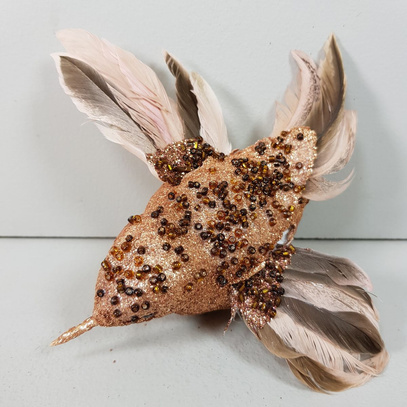 Ptaszek dekoracyjny na choinkę 15 cm