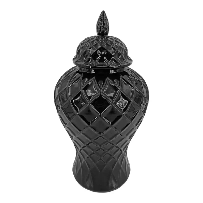 Wazon Min Romb Błyszczący  M 22x22x41cm
