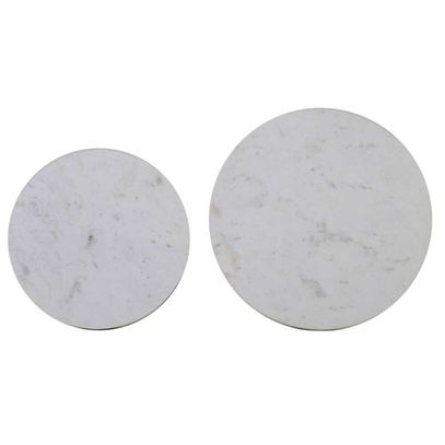 Stoliki kawowe Perlato set/2 Ø60x40+Ø75x47