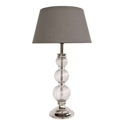 Lampa stołowa 3 szklane kule