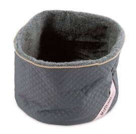 Wełniany worek dla psa/kota Bow Meow  grafit