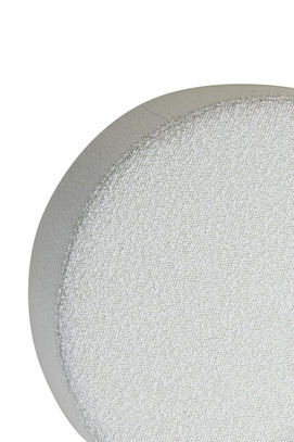 Siedzisko pufa Ø59x38 cm LAURYN bouclé kremowy Light & Living