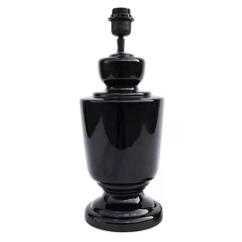 Lampa stołowa, czarna17x17x44 cm