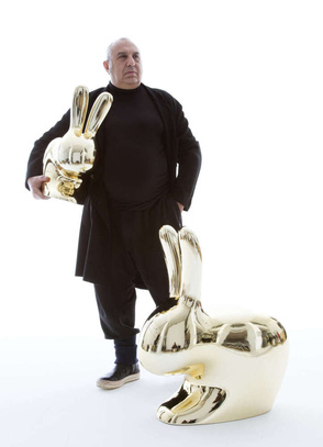 Siedzisko RABBIT Małe Czerwone