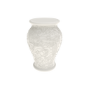 Stolik biały Ming Ø34,5x61 cm QeeBoo