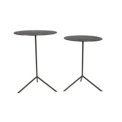 Stoliki PELARCO S/2 Ø36x48+Ø39x52 cm Light & Living