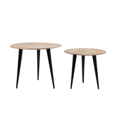 Stoliki CHAKIR  Ø45x35+Ø50x40 cm Light & Living