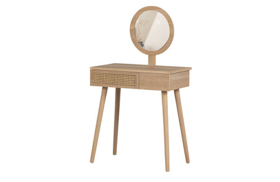 Toaletka drewno naturaSOOF 125x70x40 cm