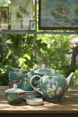  Zestaw 2 dużych kubków GREEN SPRING TO LIFE Pip Studio Item:  51.002.126 