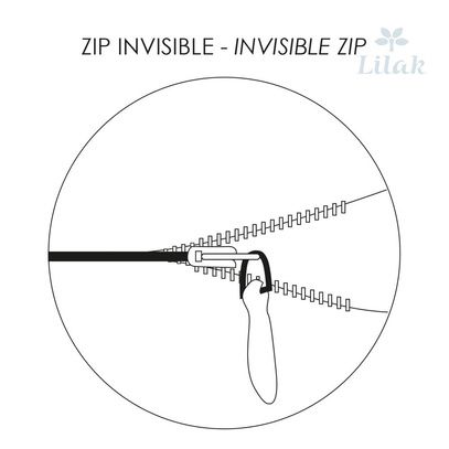 Poduszka len ZEFF MONA OCHRA 45 x 45 cm