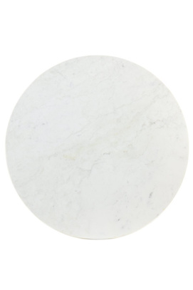Stolik z mumrowym blatem Ø76x36 cm Light & Living
