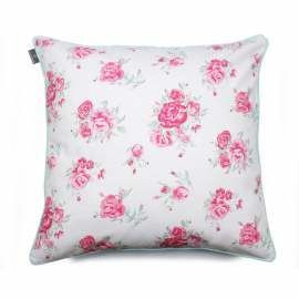 Poduszka dekoracyjna z wkładem Roses Mint 60 x 60 cm We Love Beds