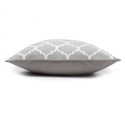 Poduszka dekoracyjna z wkładem Clover Gray 40 x 60 cm  We Love Beds