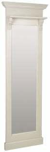Lustro stylizowane w drewnianej ramie 70 x 19 x 210 cm.
