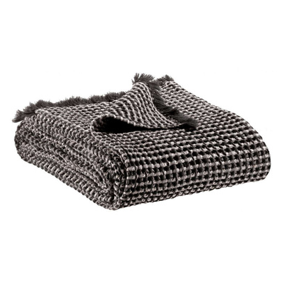 Pled NAGA VICHY CARBONE 140 X 200 cm