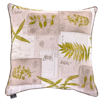 Poduszka dekoracyjna z wkładem Paprocie - Ferns 60 x 60 cm  We Love Beds