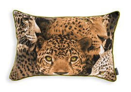 Poduszka dekoracyjna z wkładem Leopard 40 x 60 cm