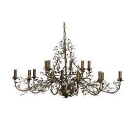 Lampa Chandelier EVITA 122x72x70 cm Light & Living