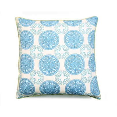 Poduszka dekoracyjna z wkładem Ornaments Blue 40 x 60 cm  We Love Beds