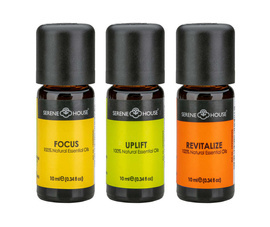 Olejki  eteryczne  ENERGY Set 100% Naturalne Serene House