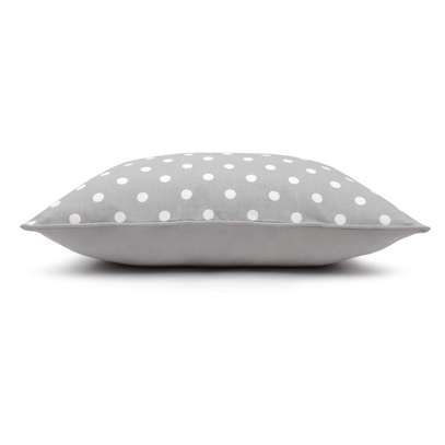 Poduszka dekoracyjna z wkładem Dots Grey 40 x 60 cm  We Love Beds