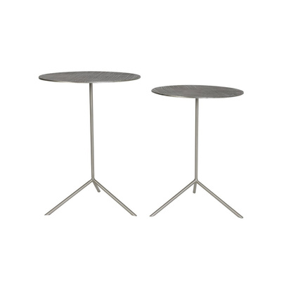 Stoliki PELARCO S/2 Ø36x48+Ø39x52 cm Light & Living