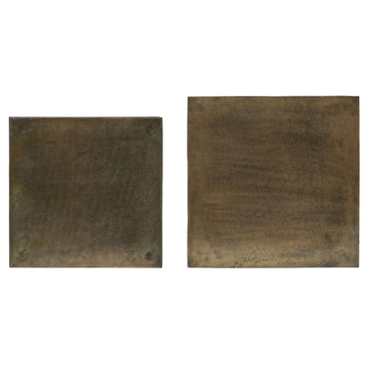 Stoliki komplet BANOS 640x40x45 + 45x45x50 cm Light & Living