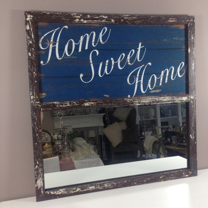 Lustro z napisem HOME SWEET HOME 52S032 Clayre & Eef