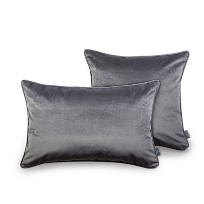 Poduszka dekoracyjna z wkładem Dark Grey 40 x 60 cm  We Love Beds