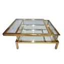 Stolik kawowy z przesuwnym blatem 100x100x40cm