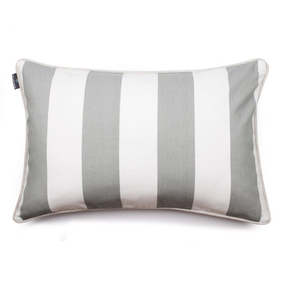 Poduszka dekoracyjna z wkładem Belts Grey 60 x 60 cm  We Love Beds