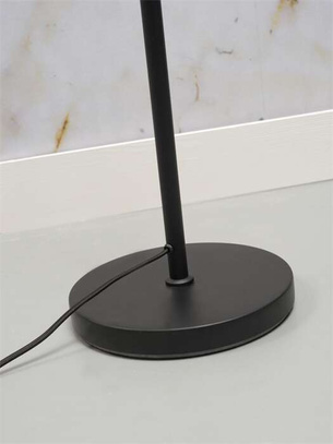 Lampa podłogowa Lion czarna 