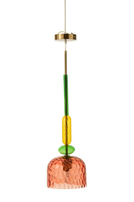 Lampa sufitowa Fiona Glass Mix 160x20x20 cm