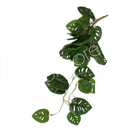 Liśce żółwia wiszące, roślina sztuczna 25x25x84 cm