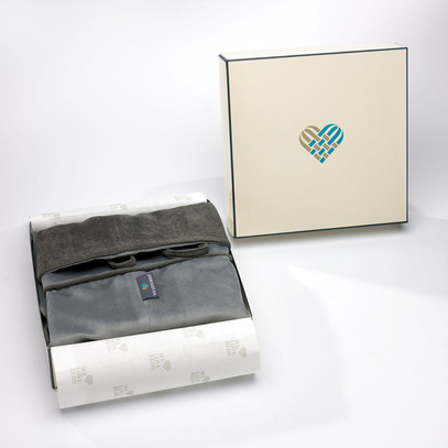 Wałek poduszka Silver Candy z wkładem 20 x 58 cm  We Love Beds