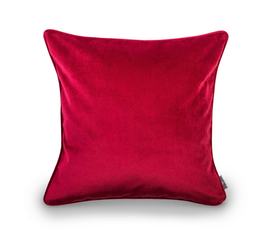 Poduszka dekoracyjna z wkładem Elegant Burgundy 50 x 50 cm We Love Beds