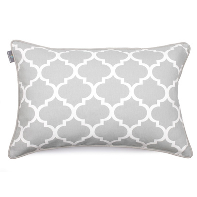 Poduszka dekoracyjna z wkładem Clover Gray 60 x 60 cm  We Love Beds