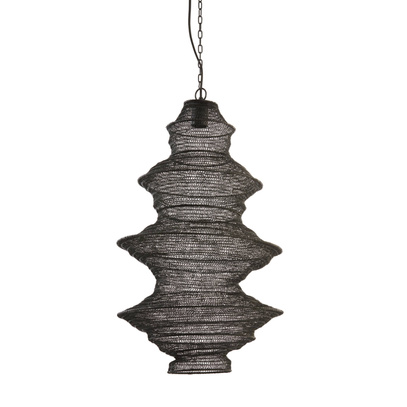 Lampa wisząca Nakisha czarny mat