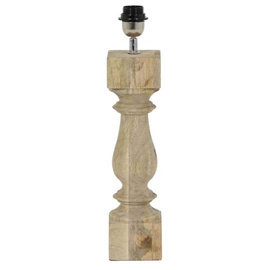 Lampa 10x10x47 cm CUMANI wood natural
