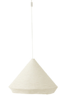 Lampa   Cone Rafia L
